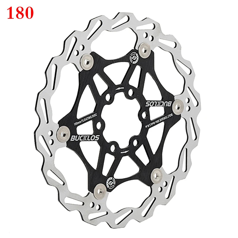 BUCKLOS Bicycle Disc Brake 160/180/203 Bike Floating Rotors Stainless Steel Mountain Bike Brake