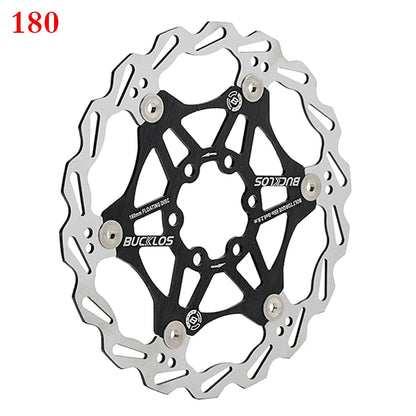 BUCKLOS Bicycle Disc Brake 160/180/203 Bike Floating Rotors Stainless Steel Mountain Bike Brake