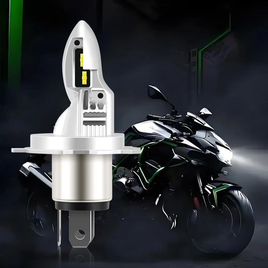 1x 15000LM H4 LED Motorcycle Headlight H1 H7 H11 Led CSP 6000K Hi Lo Beam Motorbike Scooter Running Light 60W Autobike Spotlight