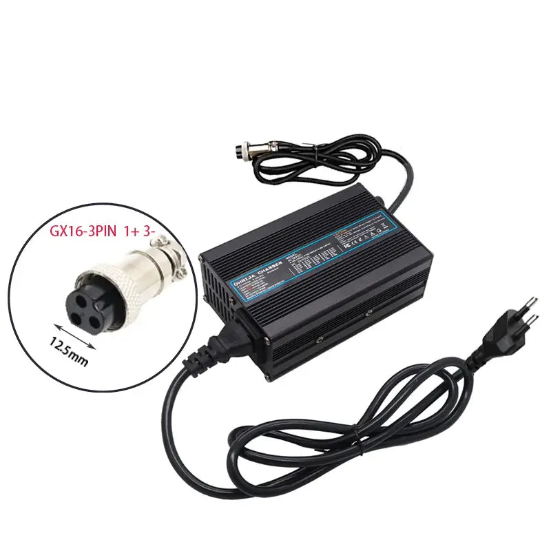 24V 10A Smart Battery Charger for 10Ah-100Ah Lead Acid, AGM & Gel Batteries Electric Wheelchair Fast Charger