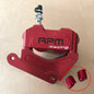 RPM Racing 82mm Radial 4-Piston Front Brake Caliper – For Honda Dio AF18/27/28/34/35 (Fits 200mm–220mm Disc) Red 220mm