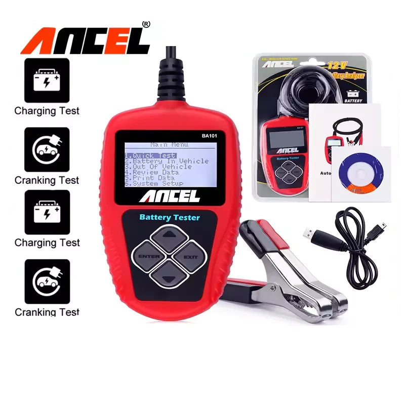 ANCEL BA101 12V battery load tester