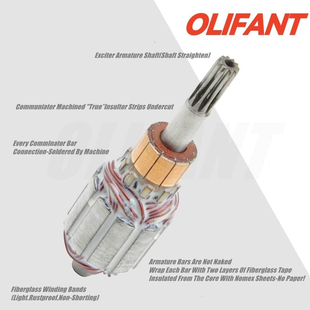 ATV starter motor smooth engine ignition