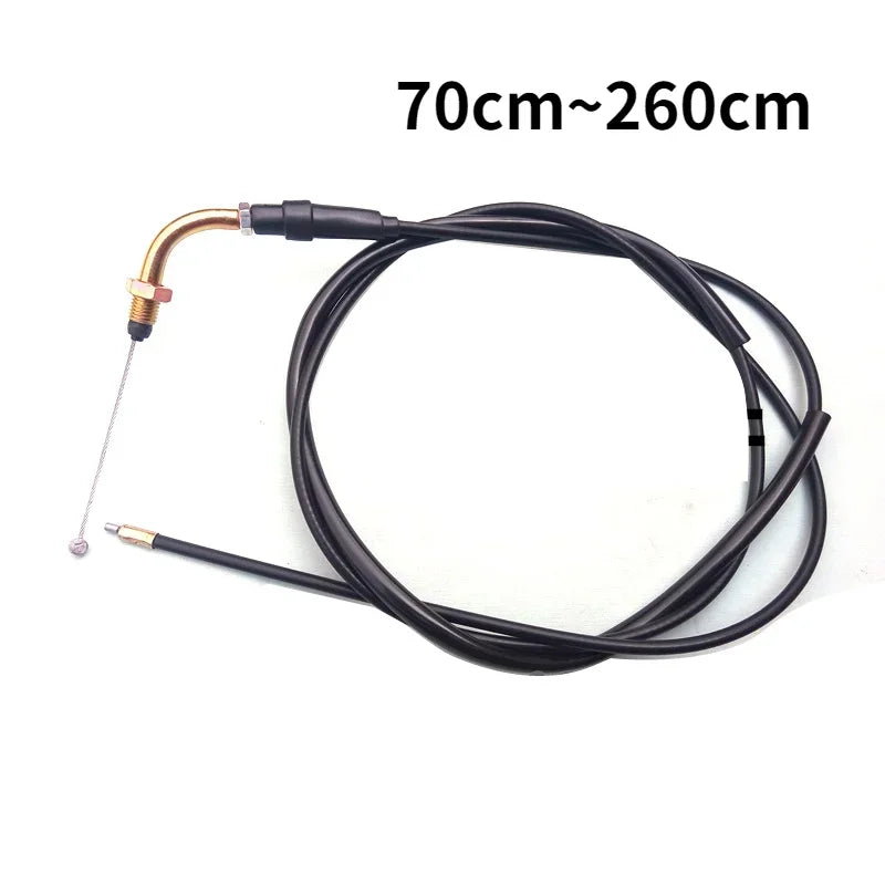 Accelerator cable for dirt bike