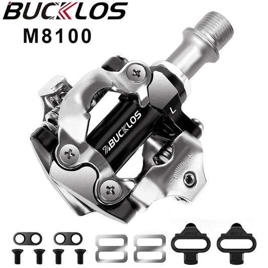BUCKLOS MTB Self-locking Pedal For SPD System M8100 M9100