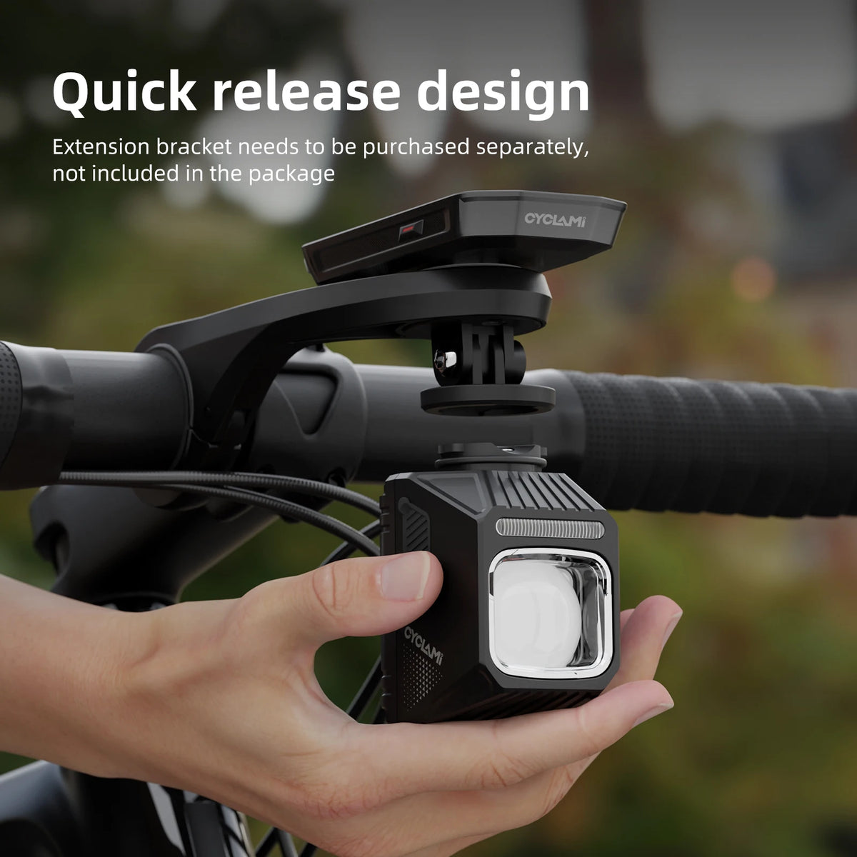 Adjustable brightness bike light 2-4 levels