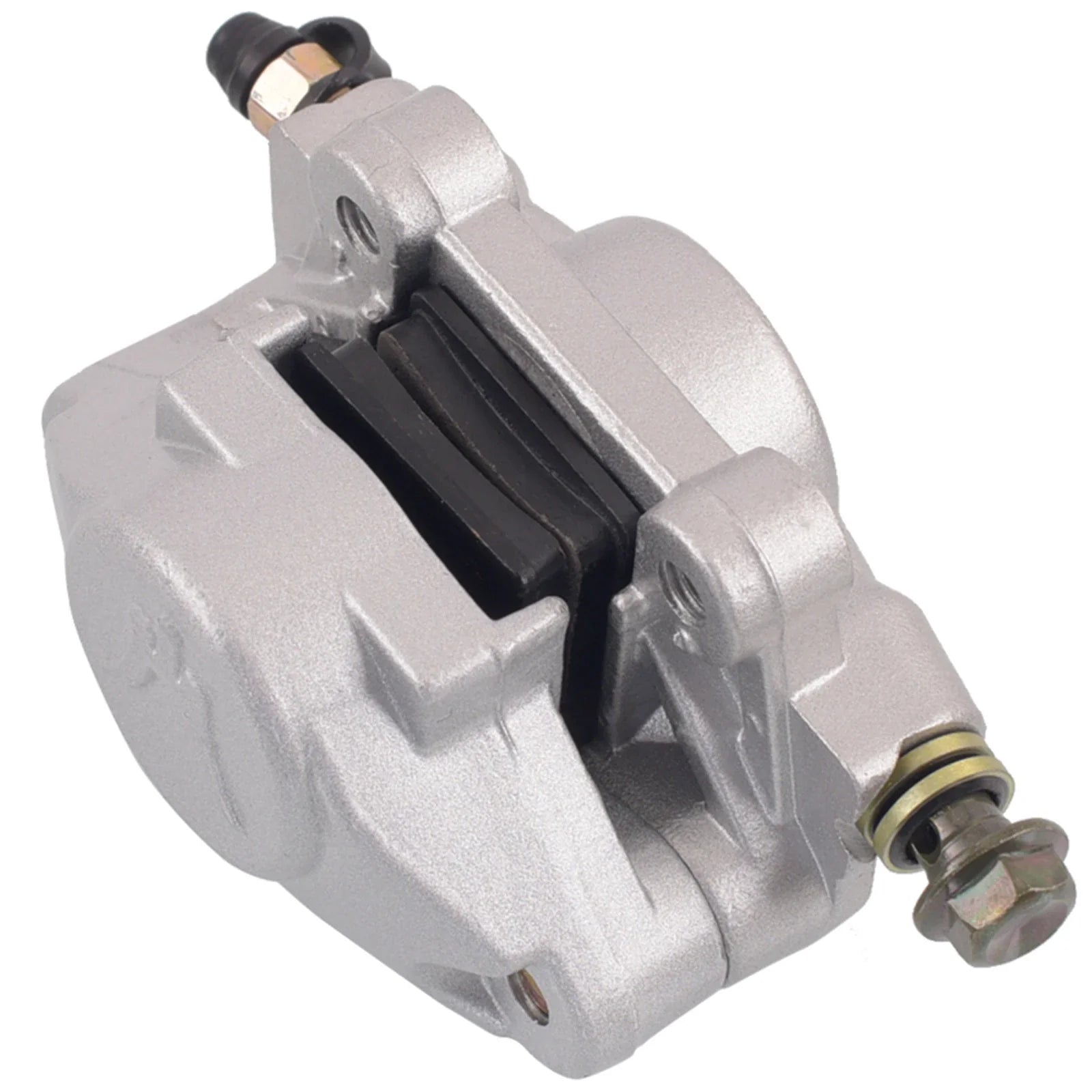 Adjustable rear brake pump assembly for ATV and dirt bike