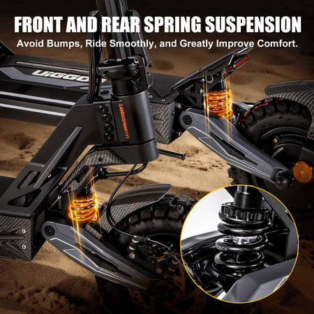 Adult Electric Scooter for Daily Commuting and Off-Road Riding
