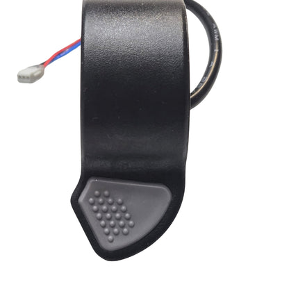 Thumb-Operated Throttle for E-Scooter Acceleration Fits Models: Alpha, HX, Apex, Apex Pro, KQi3, KQi2, M10 Lite, M10 Pro, XR, Plus, ES1-4, X3, C3, i9 Pro, MAX, E9, Journey Gray.