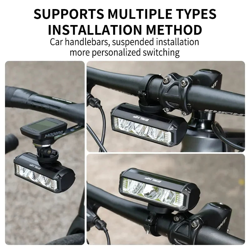 Aluminum alloy durable bicycle light