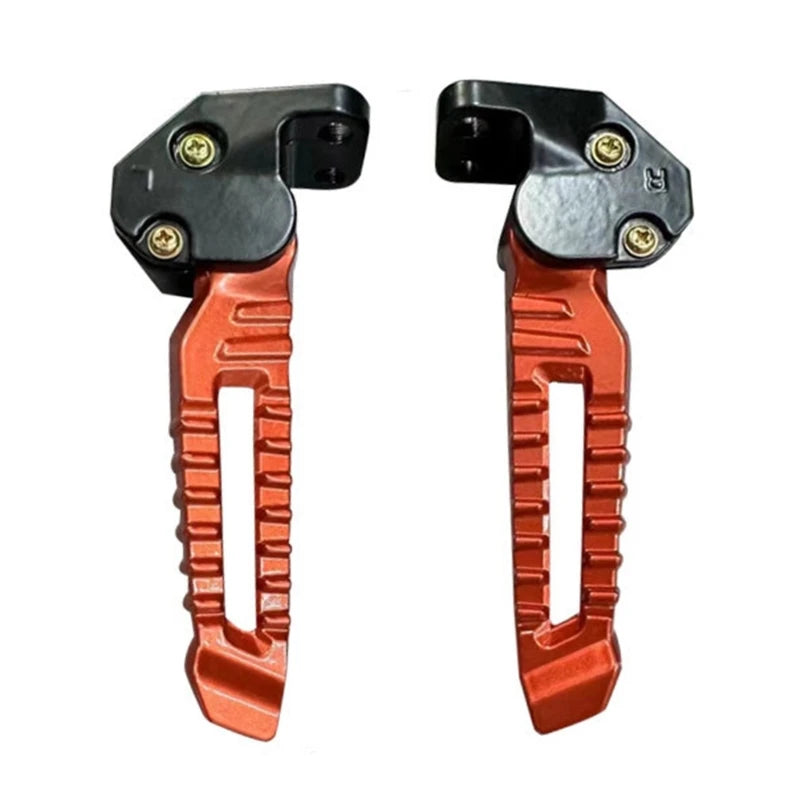 Aluminum alloy motorcycle rider footrest pedal durable design