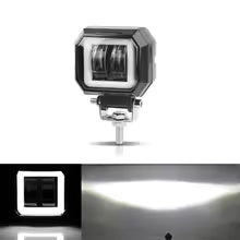 Aluminum body LED auxiliary light for bike