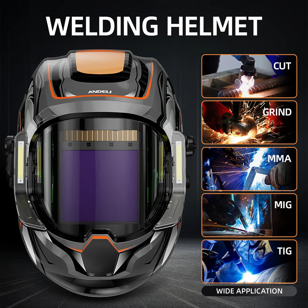 Andeli true color auto darkening welding helmet