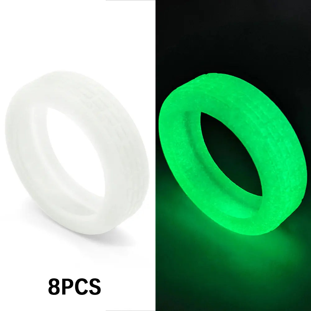 Anti-slip wear-resistant travel suitcase wheel protector covers