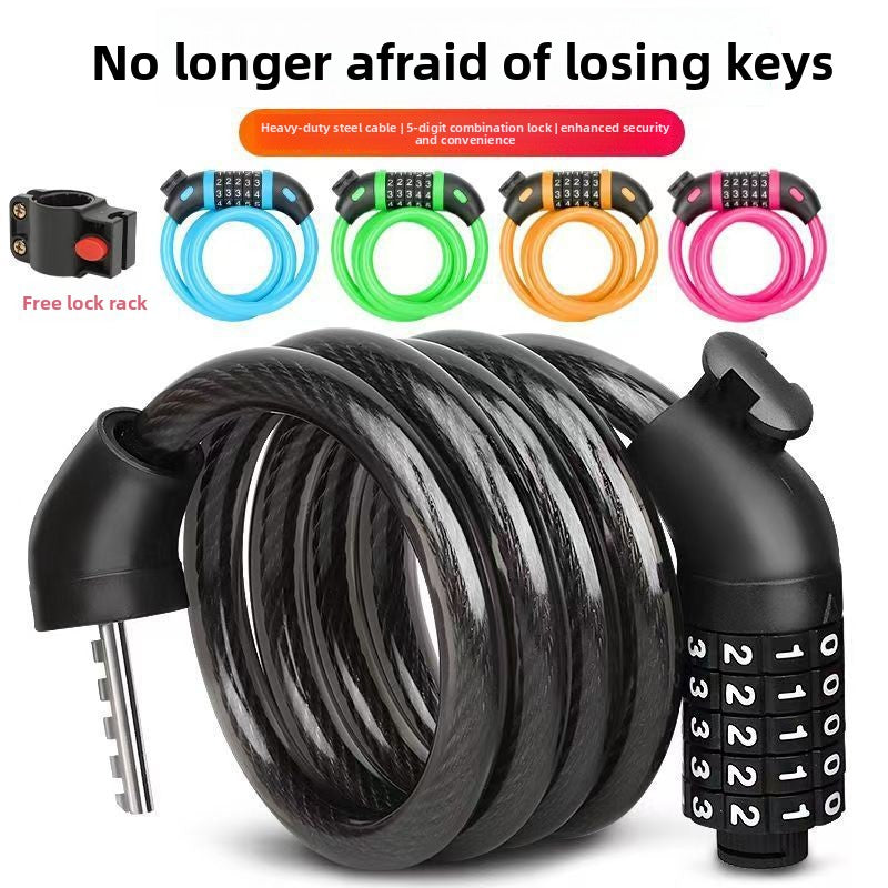 Anti Theft Bicycle Security Cable Lock
