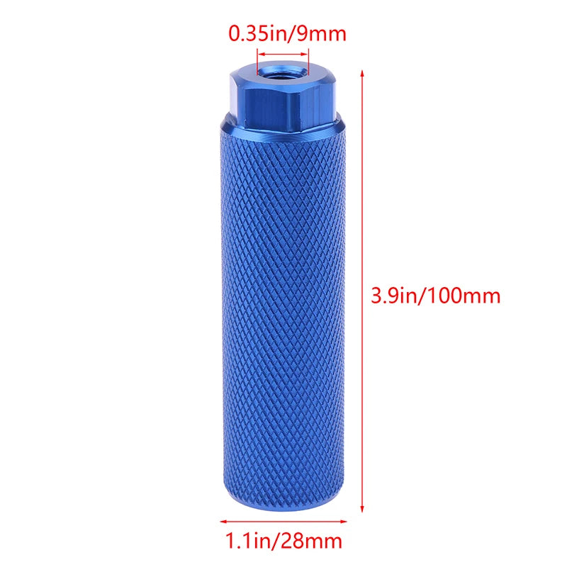 Anti slip BMX stunt peg for bicycle tricks