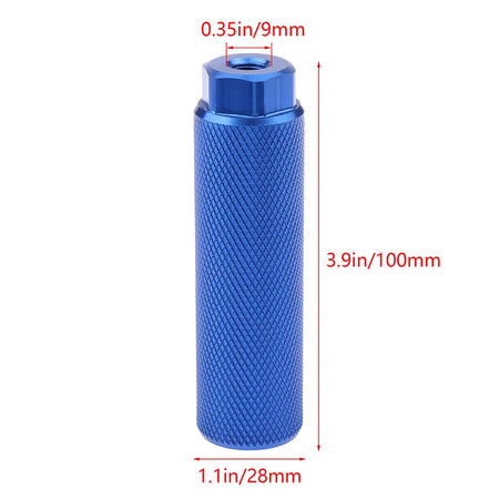 Anti slip BMX stunt peg for bicycle tricks