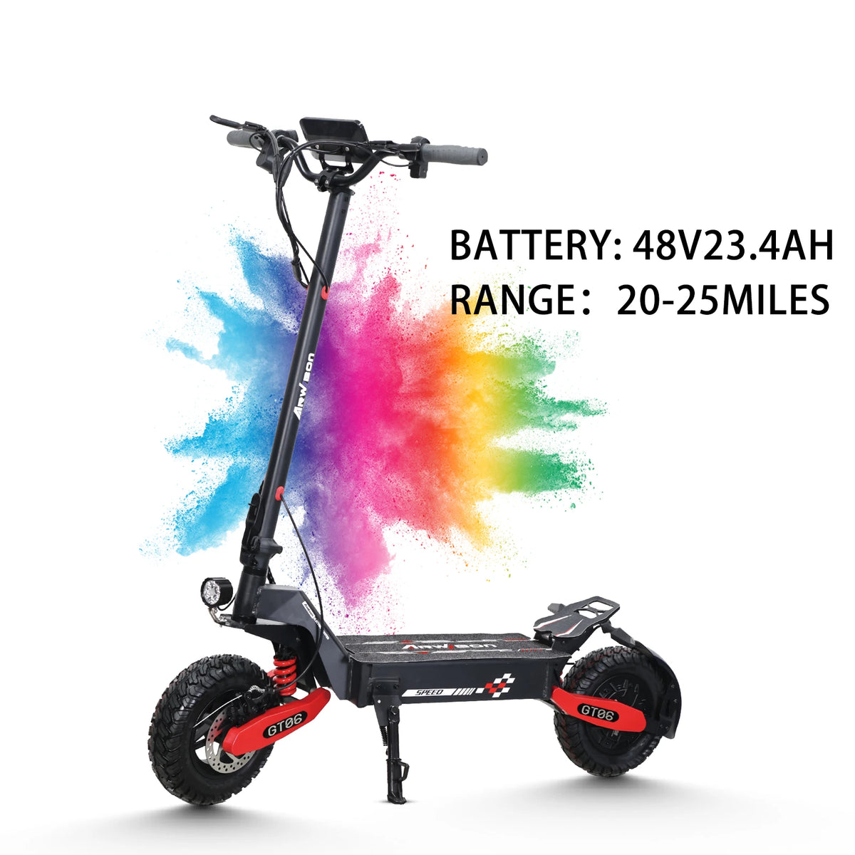Arwibon GT06 11 Inch Off-Road Tire E-Scooter
