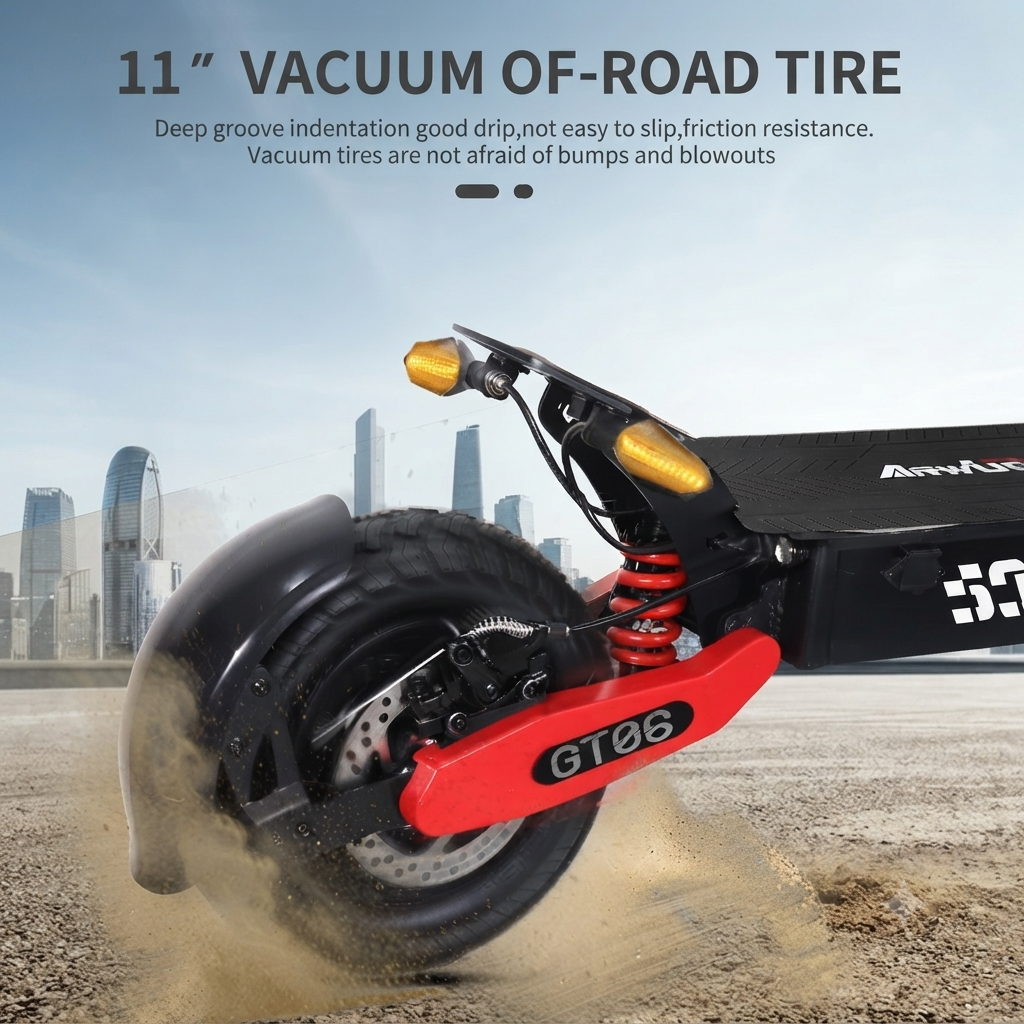 Arwibon GT06 48V 23.4Ah Long Range E-Scooter