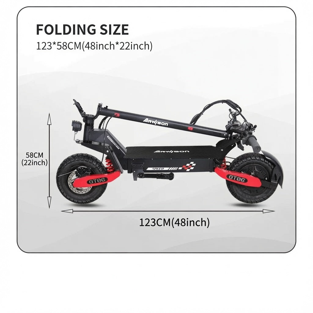 Arwibon GT06 Adult Electric Scooter US Stock