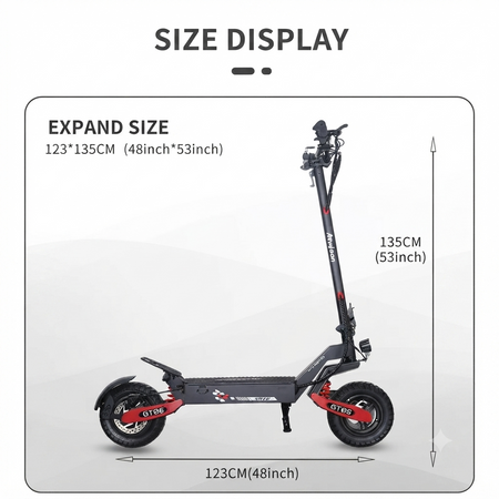 Arwibon GT06 All-Terrain Foldable Electric Scooter