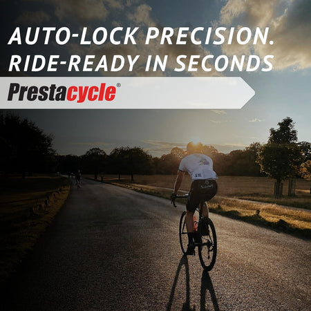  Prestacycle Presta Head – Auto-Lock Bicycle Tire Pump Head for Tubeless & Presta Valves
