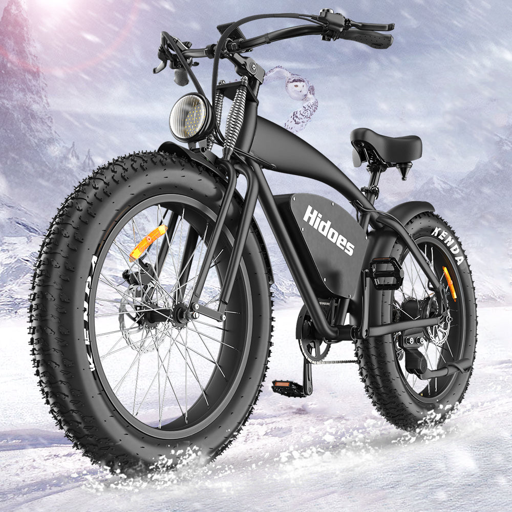   Hidoes B3 Electric Bike 1200W 48V 18.2Ah | 26x4.0 Fat Tire, 7-Speed, Dual Brakes