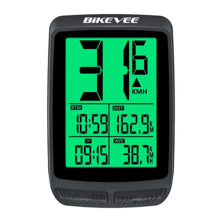 BKV-1503 wireless bike computer with 2.2 inch vibrant color LCD display
