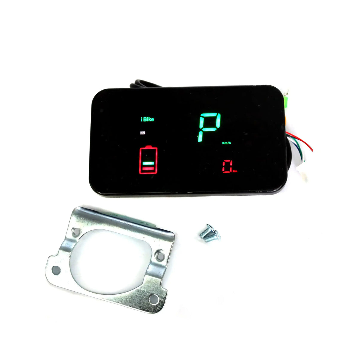 Backlit LCD Dashboard for Day and Night Riding Visibility