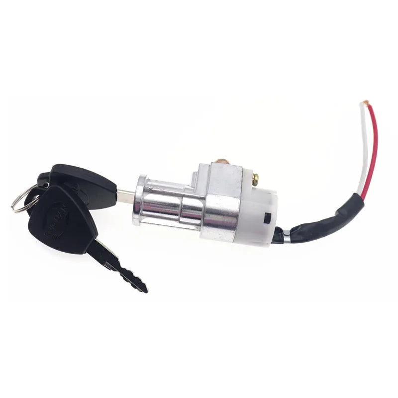 Battery Charger Mini Lock with 2 Keys for Motorcycle