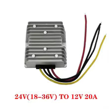 Battery powered 12V regulator module