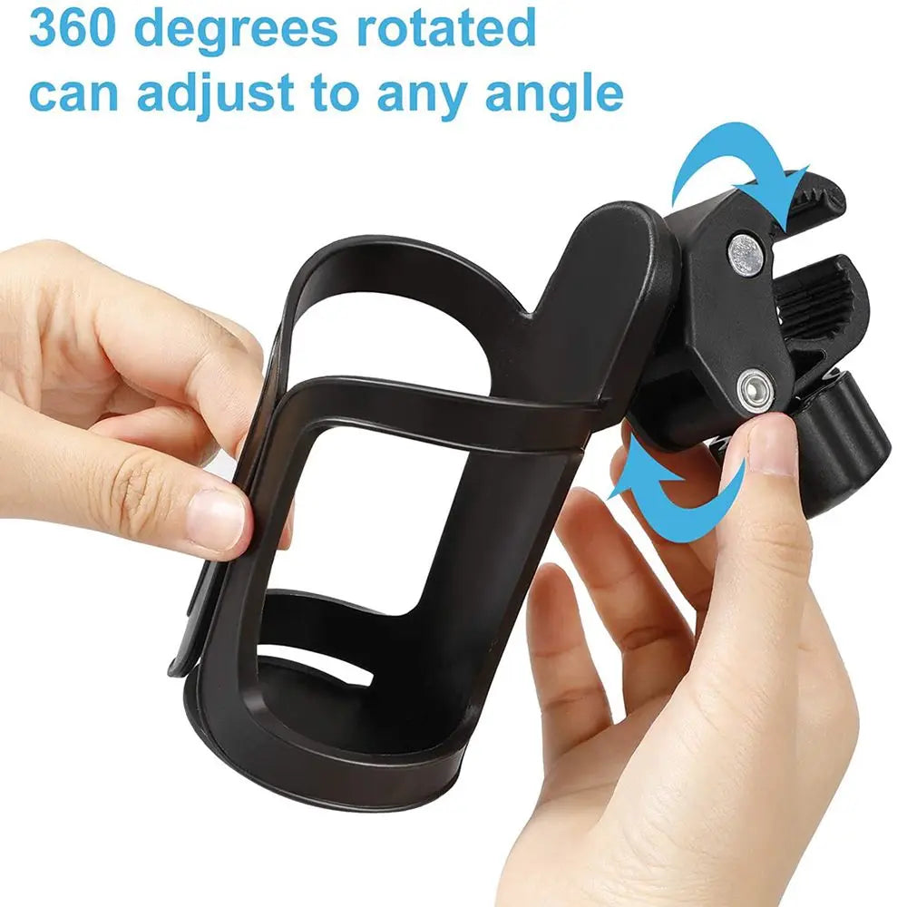  Anti-slip 360 Degree Rotation Baby Stroller Bicycle Bottle Holder