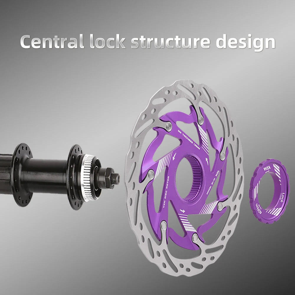   VXM Road Bicycle Center Lock Disc Brake Rotor Pads