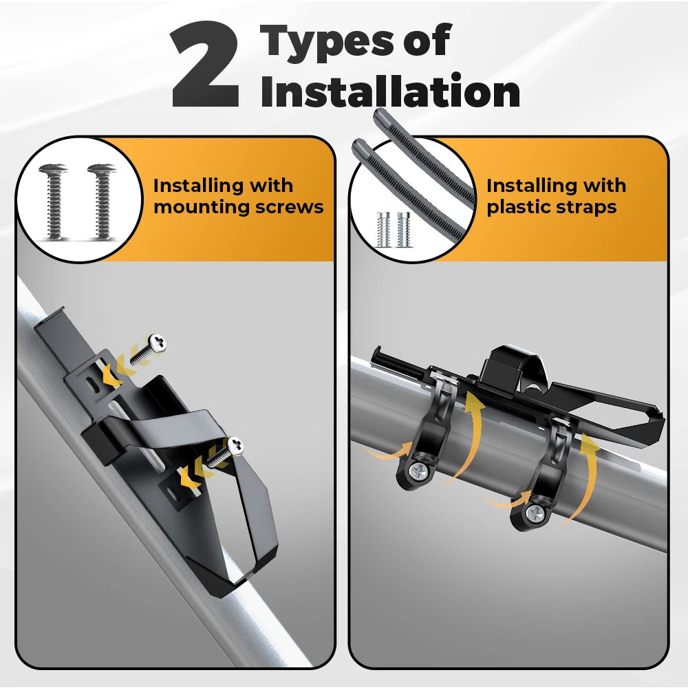  VICTGOAL Portable Folding Bicycle Lock - Secure Your Ride with Confidence