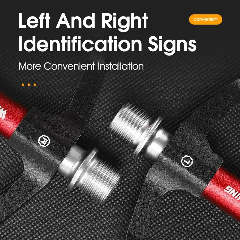   WEST BIKING CNC 3 Bearing Bicycle Pedals