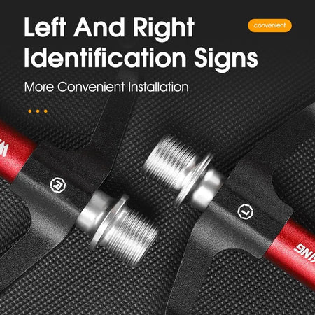   WEST BIKING CNC 3 Bearing Bicycle Pedals