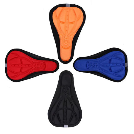   Bike Seat Cover - Silicone 3D Gel Saddle Pad