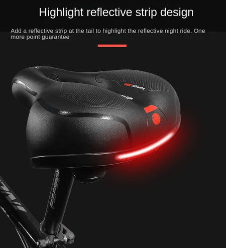   Hollow Breathable Bicycle Saddle