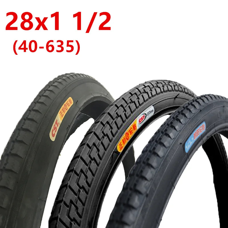   28 Inch Bike Tire - 28x1 1/2 Old Style Bicycle Tire