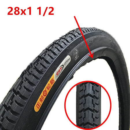   28 Inch Bike Tire - 28x1 1/2 Old Style Bicycle Tire
