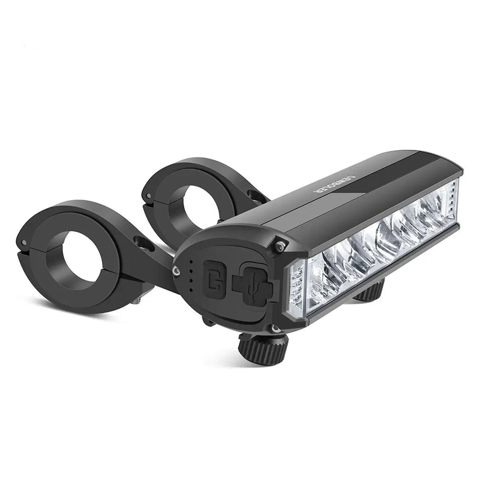 Bicycle LED headlight 10000mAh rechargeable battery