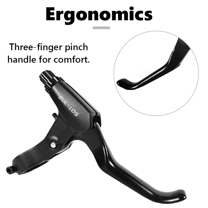 Bicycle brake levers for BMX mountain road bikes