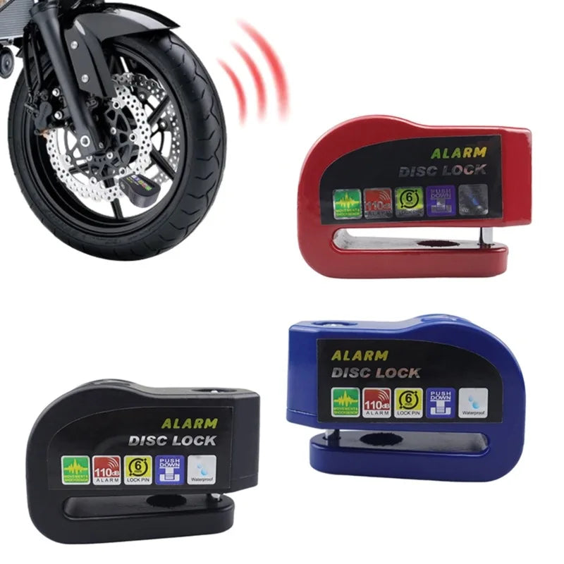 Bike & Motorcycle Alarm Lock – Anti-Theft Security