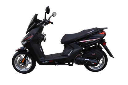 High-Performance T-BWSR 200cc Scooter: Perfect for Urban Commuting and Food Delivery