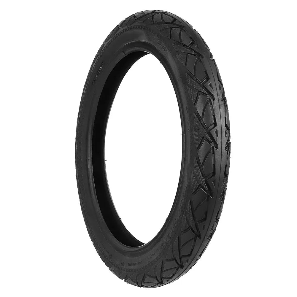 Black Tubeless Tire for 14-Inch Electric Bike