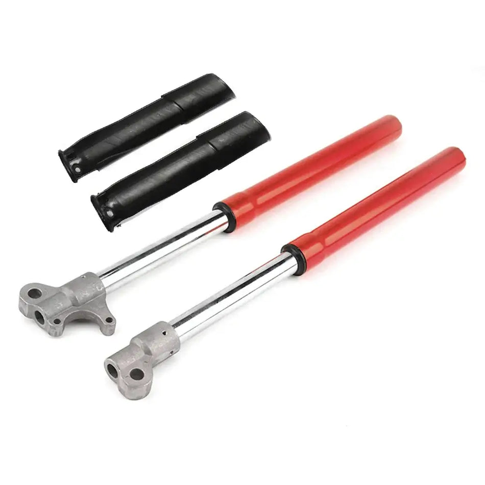 Black and Silver Inverted Suspension Fork for Kids Dirt Pit Bike