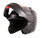 Helmet for Riders: Clear Visor for Both Men & Women Black