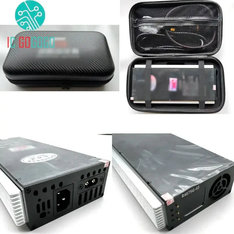 Smart Bluetooth Lithium Battery Charger | Adjustable Current & Voltage | 48V-168V Universal Fast Charger (20A-60A) for Huawei Systems.