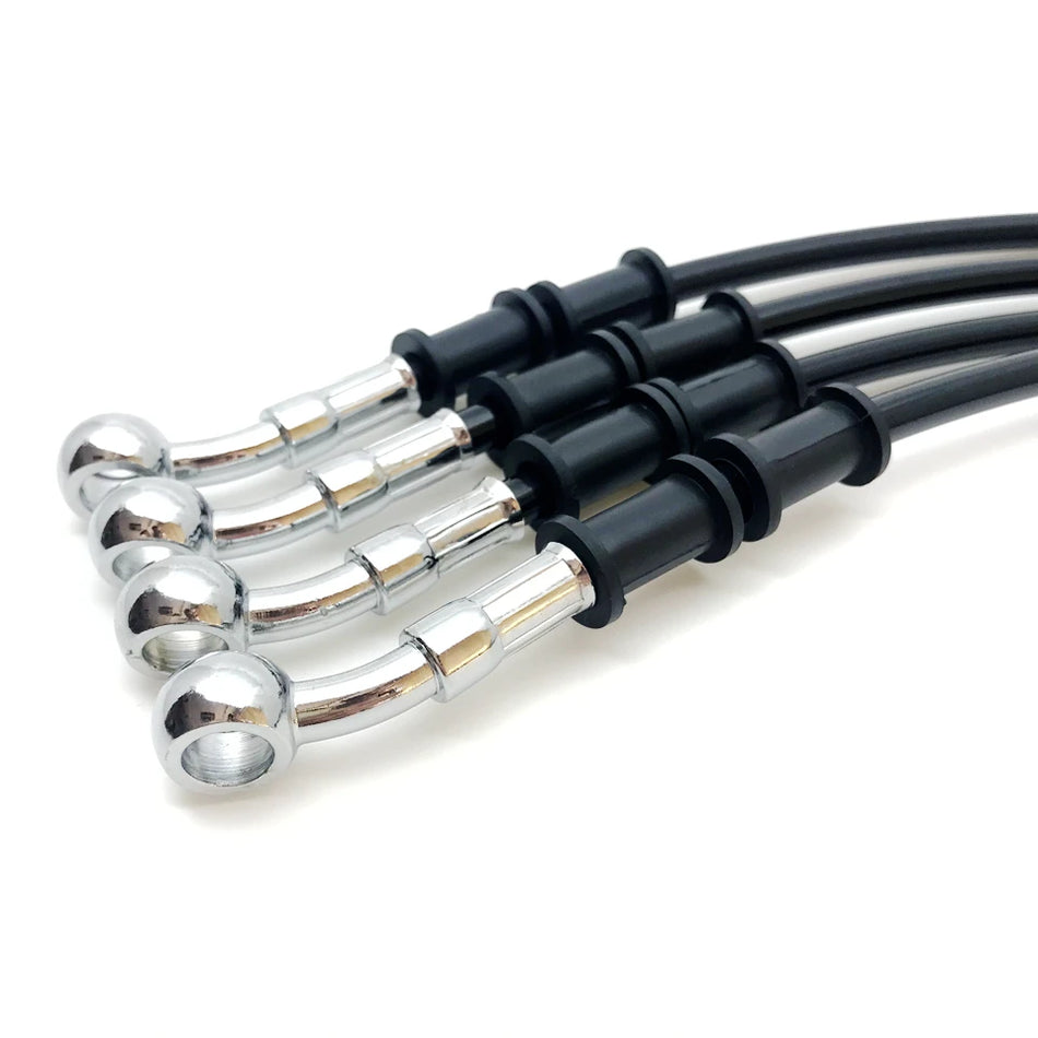 Braided hydraulic brake line for Kawasaki Yamaha and Honda ATV