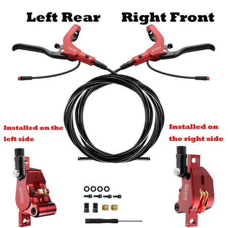   DYISLAND LD210 Electric Scooter Hydraulic Disc Brake